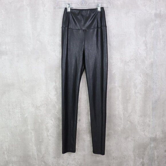 Aritzia Pants - ARITZIA Wilfred Free Leggings Womens Sz XS Black Daria High Waisted Faux Leather